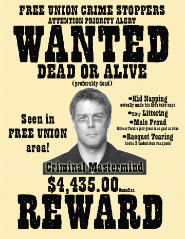 Wanted Posters Program