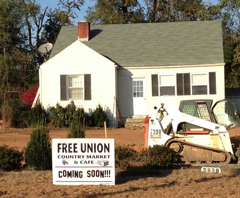 New Free Union Café appears to be a cruel hoax