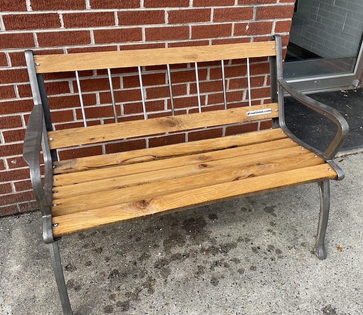 New Post Office Bench